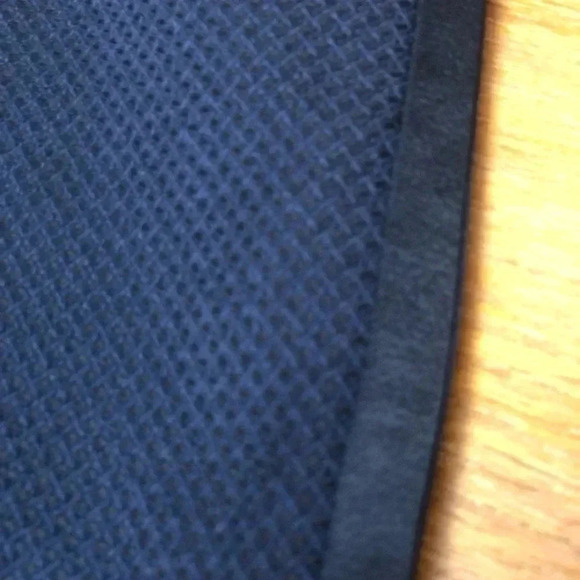 W by Worth Navy Pencil Skirt with Tuxedo Stripe - Picture 3 of 4